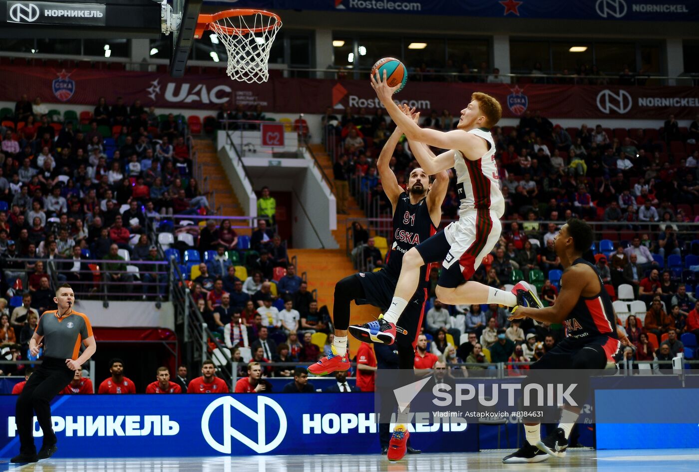 Russia Basketball United League CSKA - Lokomotiv-Kuban