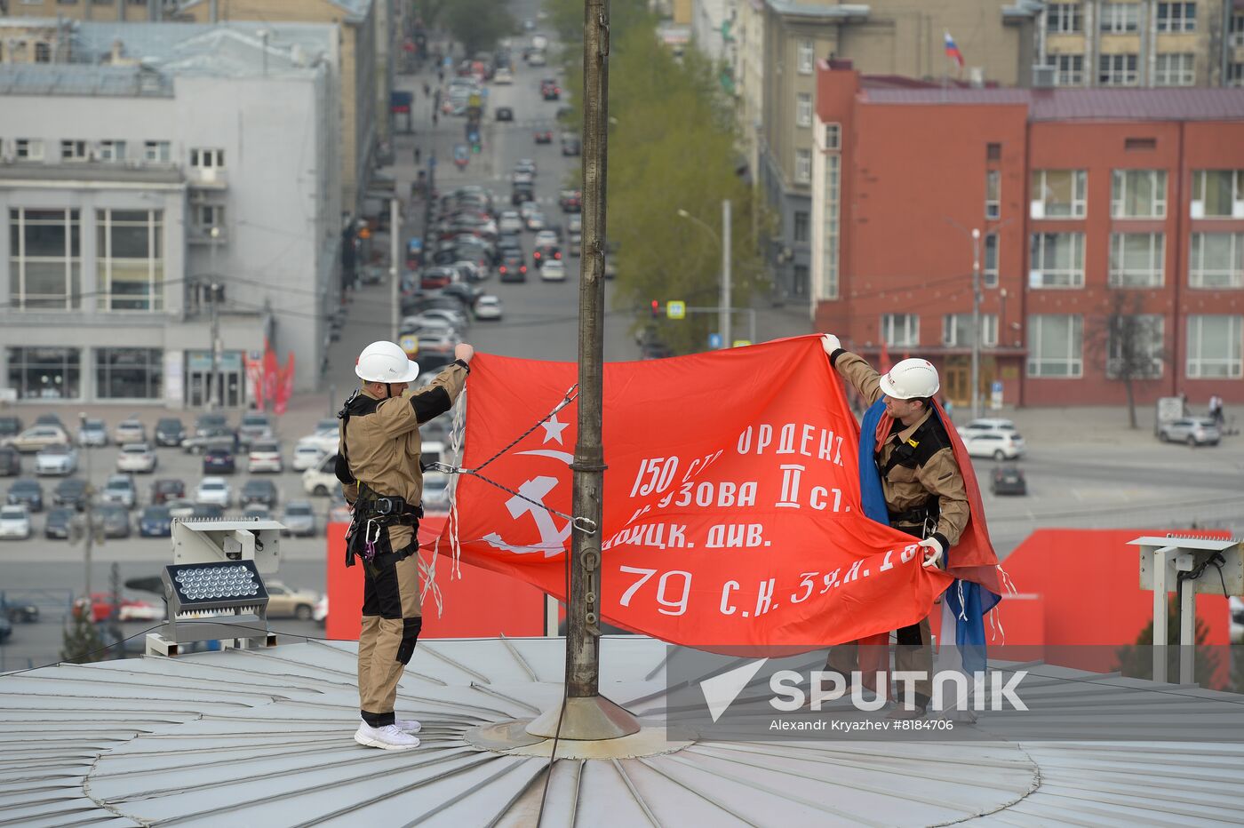 Russia WWII Victory Day Preparations
