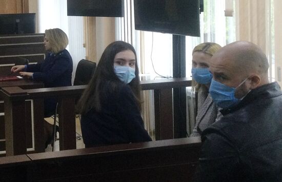 Belarus Russian Citizen Trial