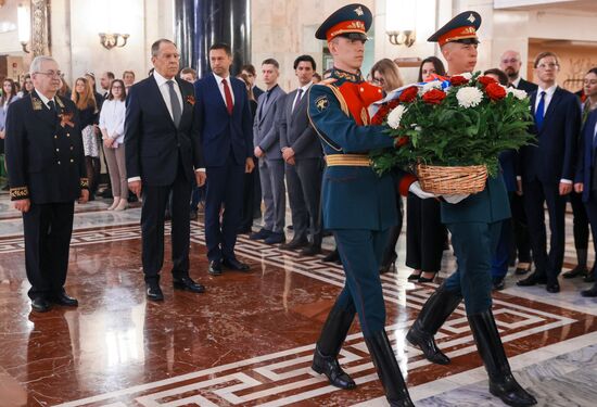 Russia WWII Victory Day Foreign Ministry