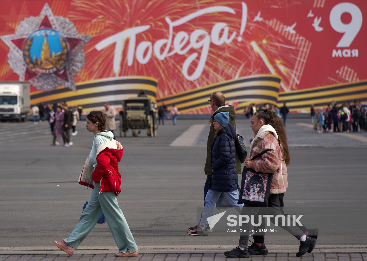 Russia WWII Victory Day Preparations