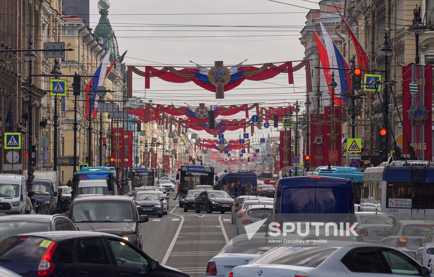 Russia WWII Victory Day Preparations