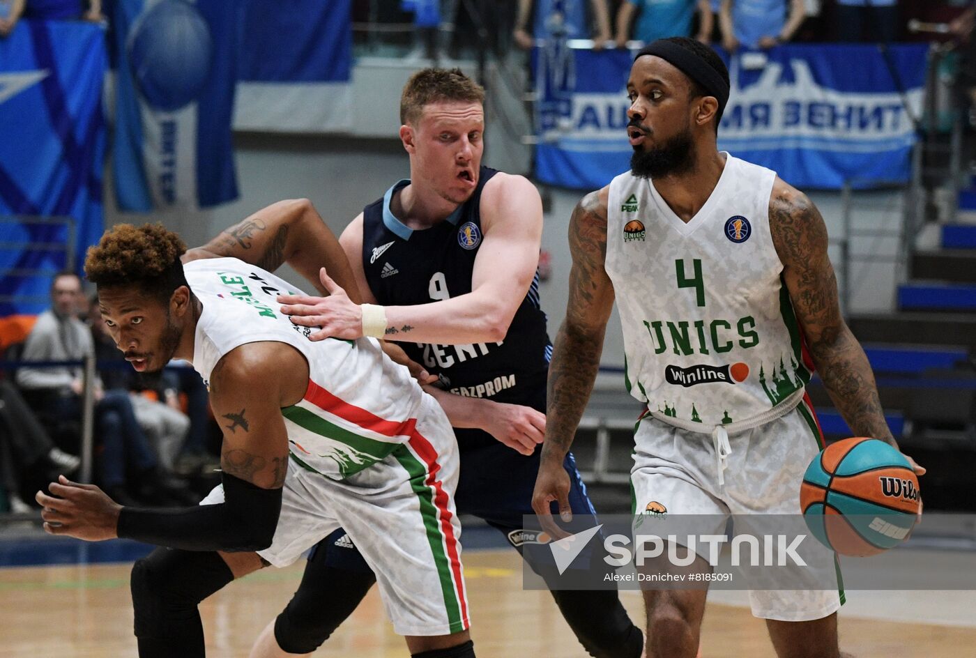 Russia Basketball United League Zenit - UNICS