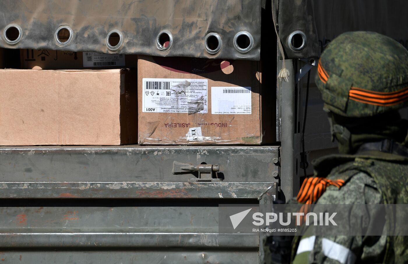 Ukraine Russia Military Operation Humanitarian Aid