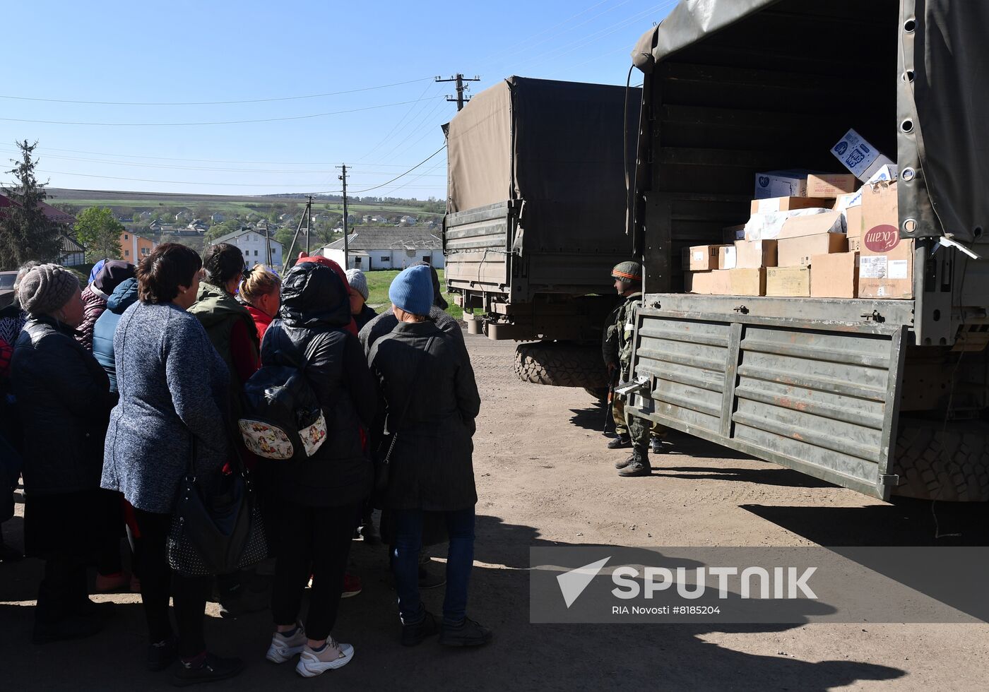 Ukraine Russia Military Operation Humanitarian Aid