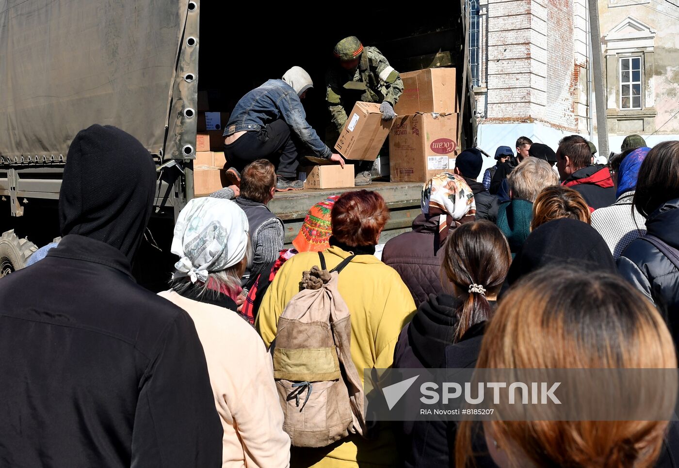 Ukraine Russia Military Operation Humanitarian Aid