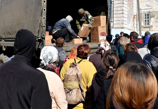 Ukraine Russia Military Operation Humanitarian Aid