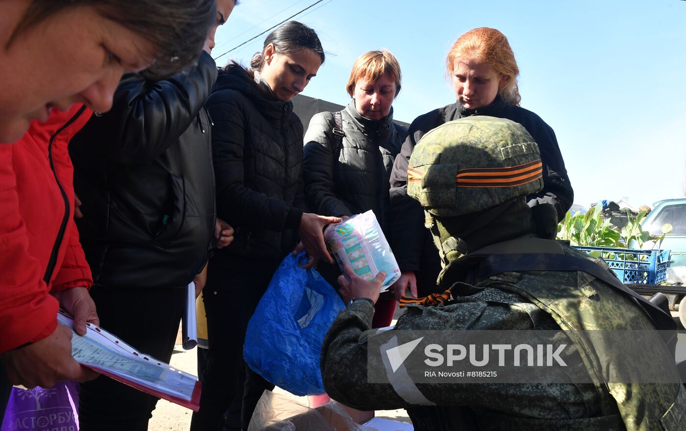 Ukraine Russia Military Operation Humanitarian Aid