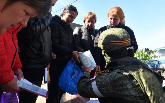 Ukraine Russia Military Operation Humanitarian Aid