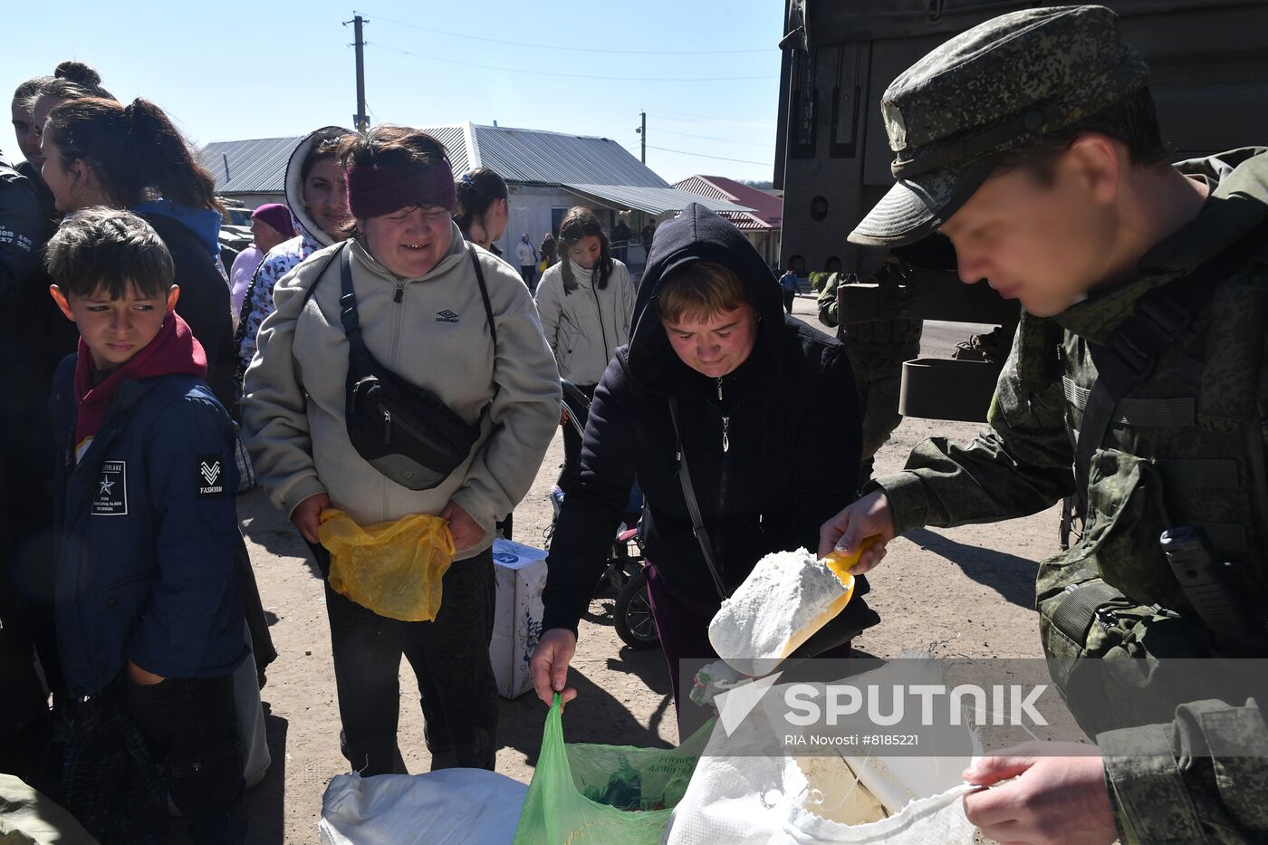 Ukraine Russia Military Operation Humanitarian Aid