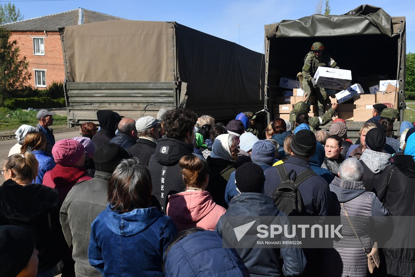 Ukraine Russia Military Operation Humanitarian Aid