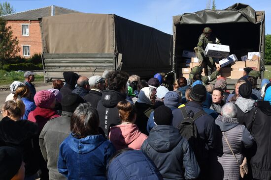 Ukraine Russia Military Operation Humanitarian Aid