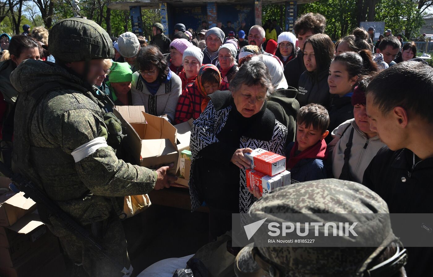 Ukraine Russia Military Operation Humanitarian Aid