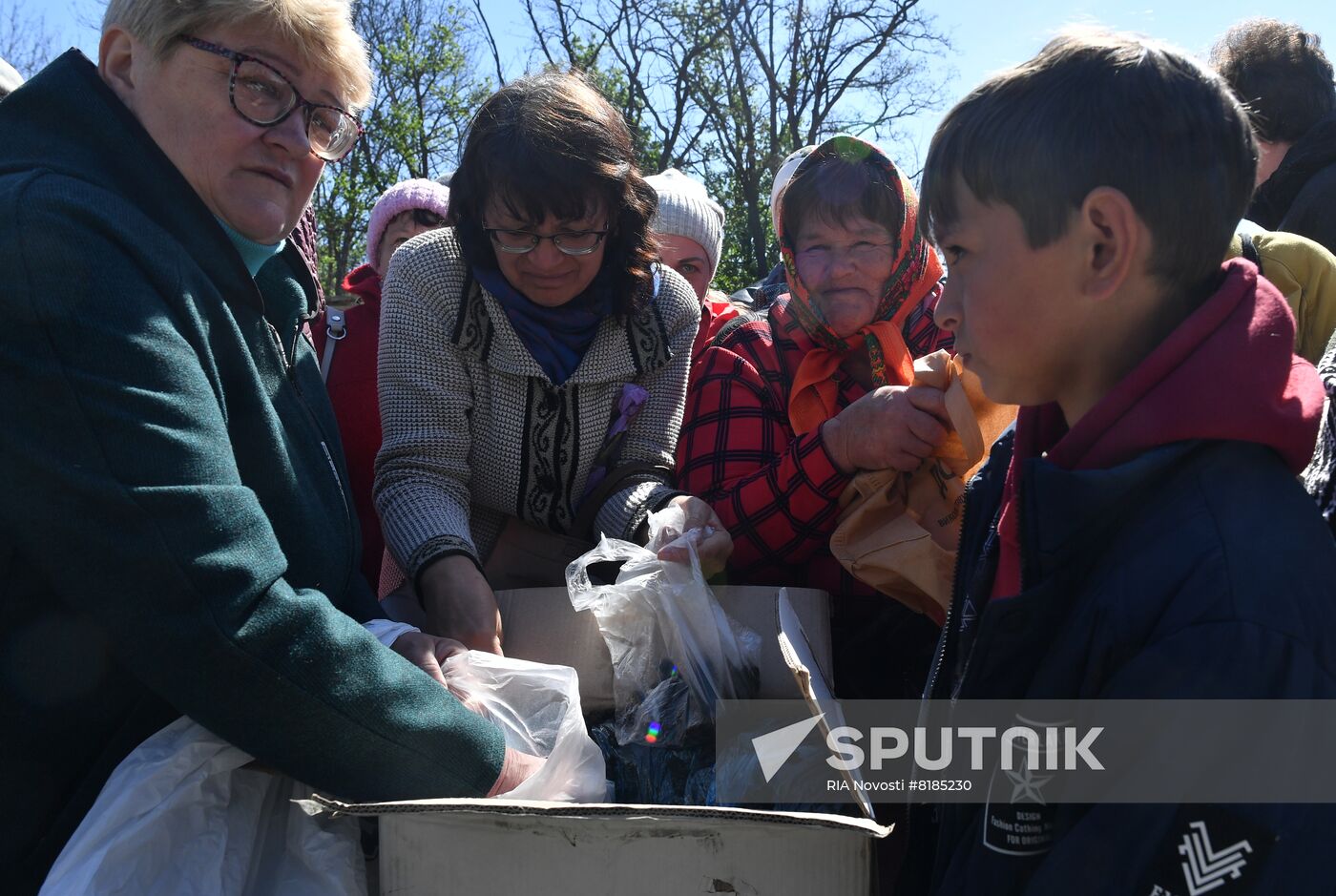 Ukraine Russia Military Operation Humanitarian Aid