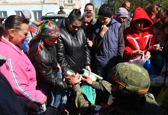 Ukraine Russia Military Operation Humanitarian Aid