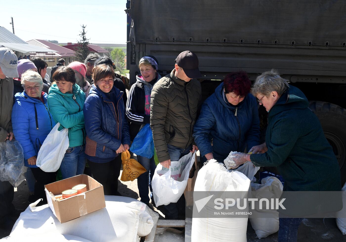 Ukraine Russia Military Operation Humanitarian Aid