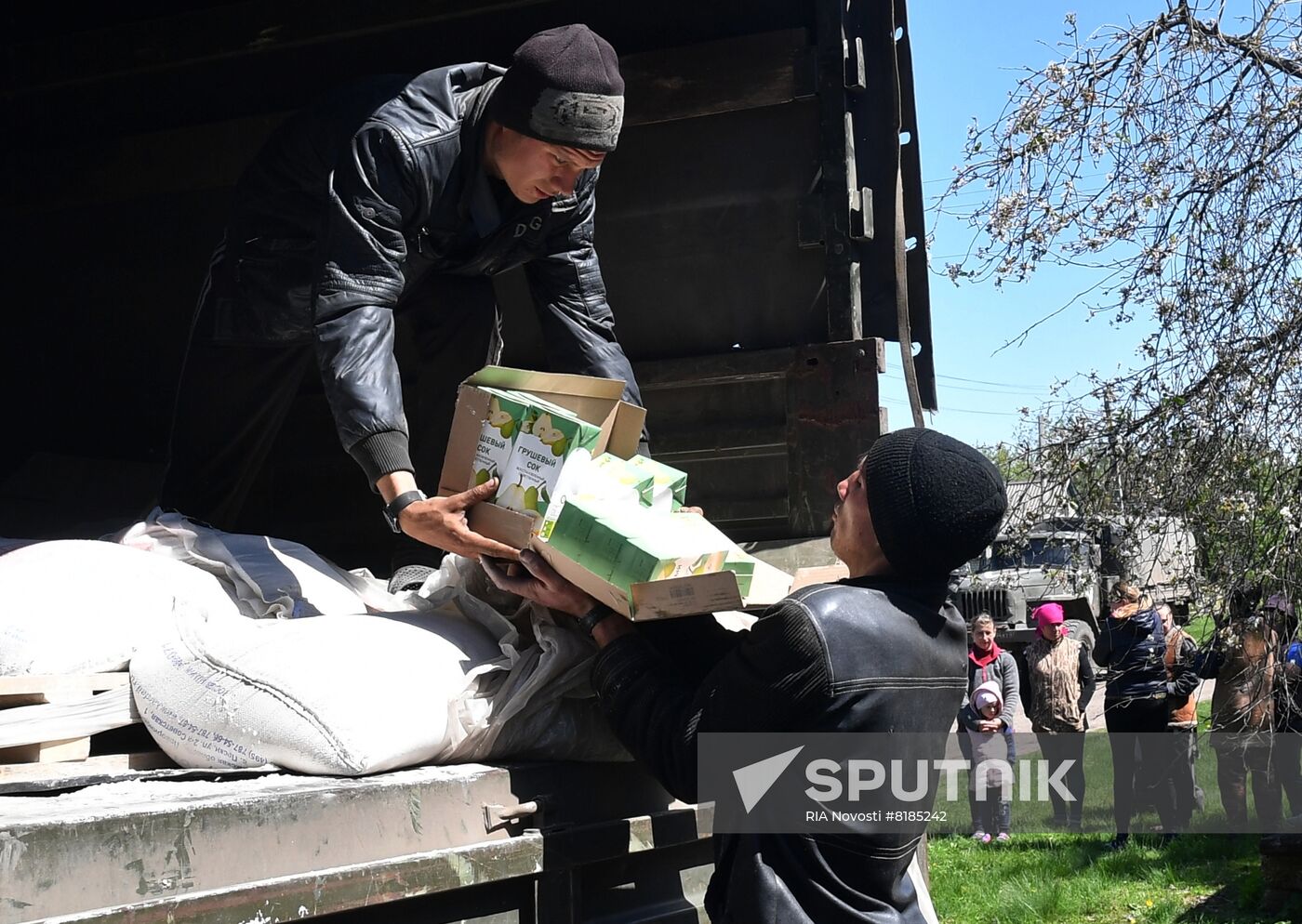 Ukraine Russia Military Operation Humanitarian Aid