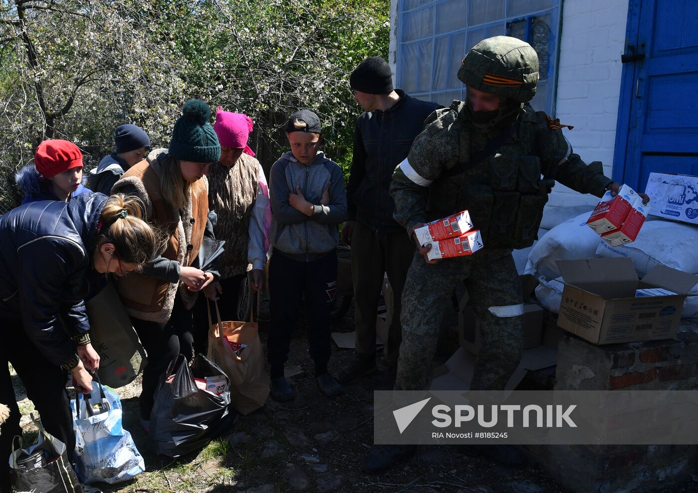 Ukraine Russia Military Operation Humanitarian Aid