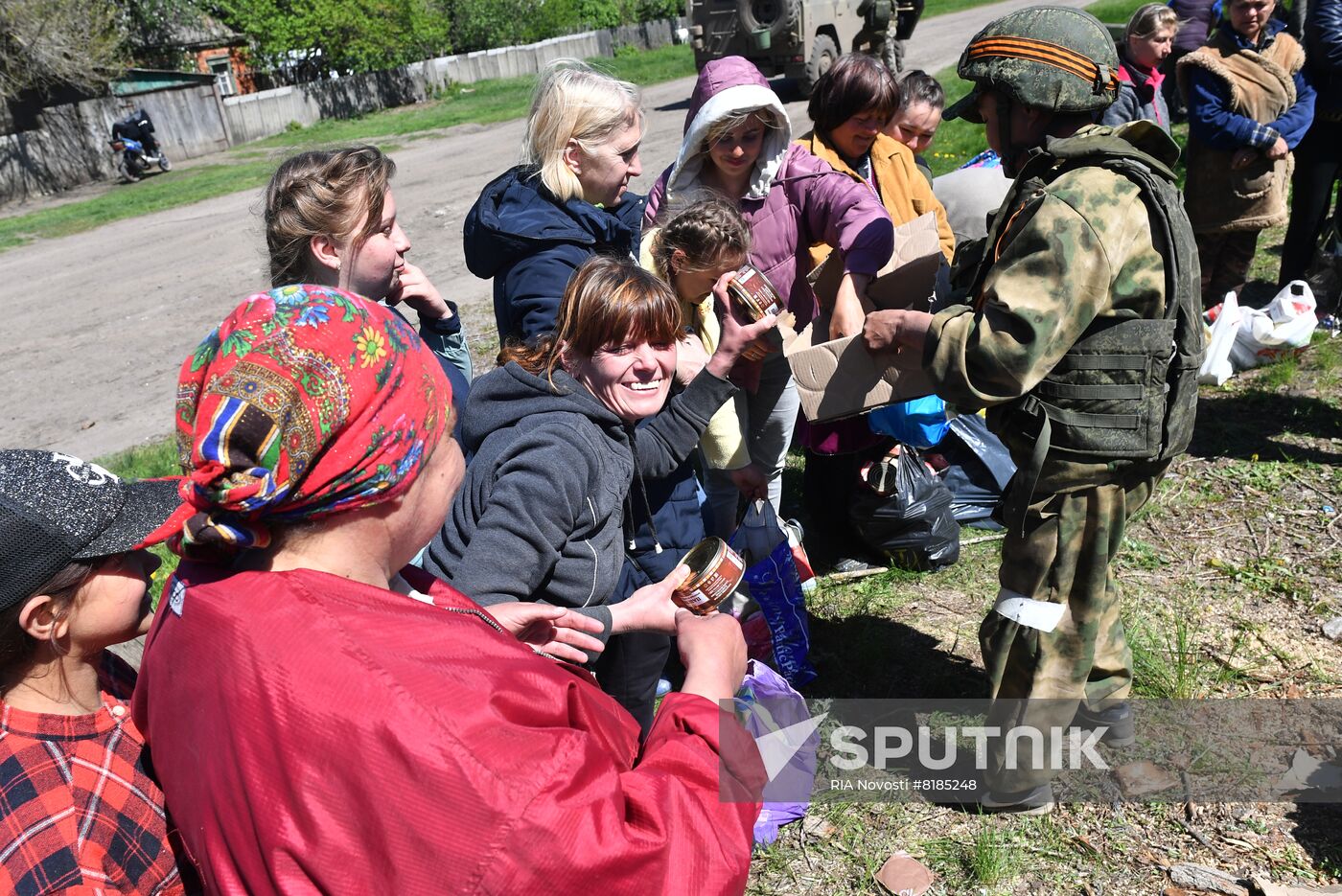 Ukraine Russia Military Operation Humanitarian Aid