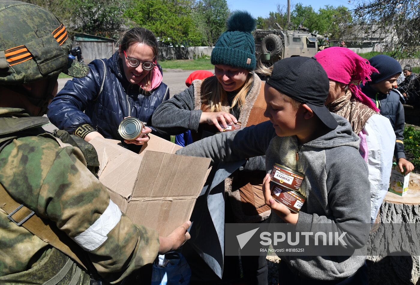 Ukraine Russia Military Operation Humanitarian Aid