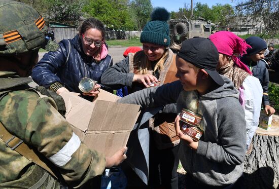 Ukraine Russia Military Operation Humanitarian Aid