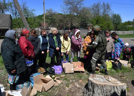 Ukraine Russia Military Operation Humanitarian Aid