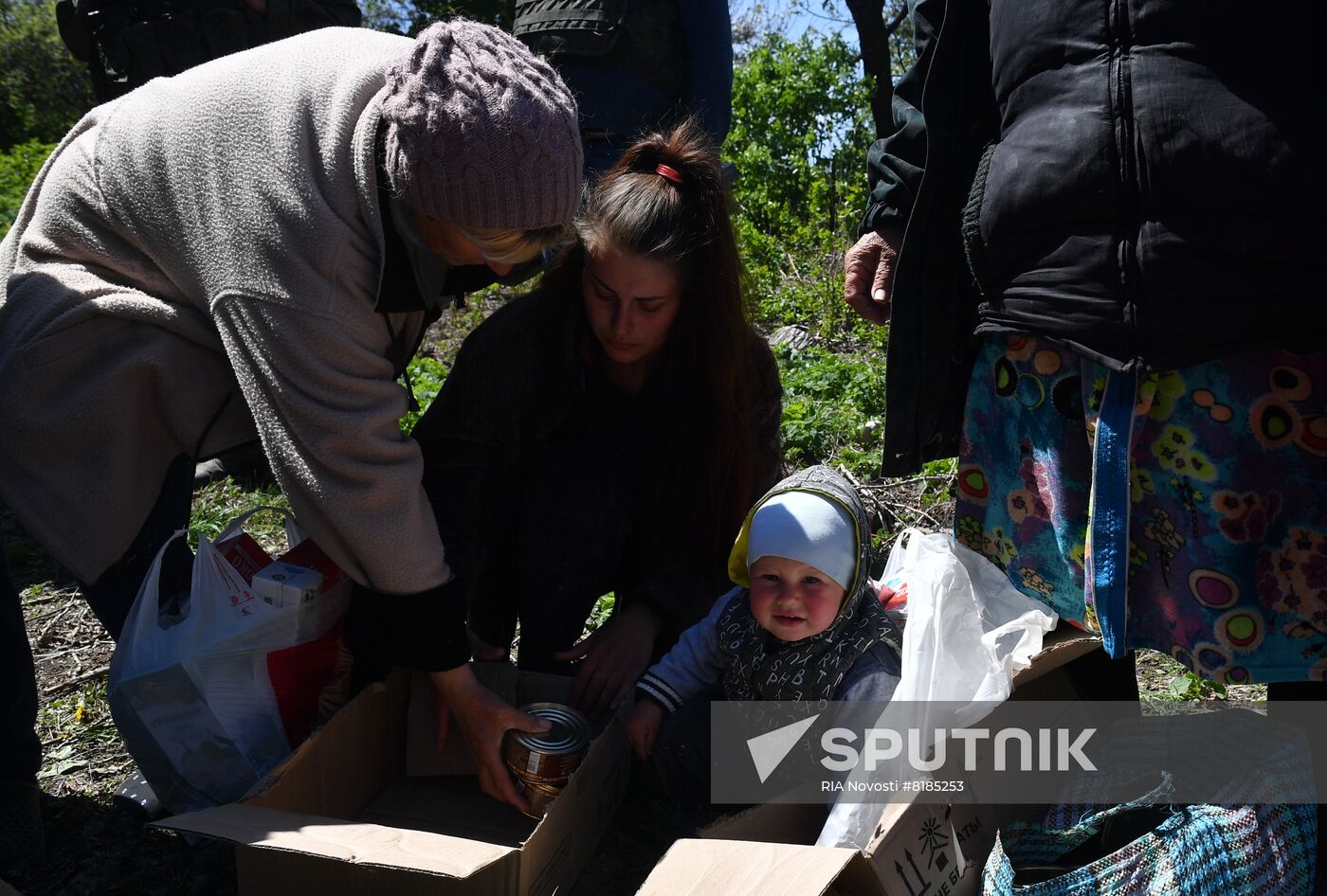 Ukraine Russia Military Operation Humanitarian Aid