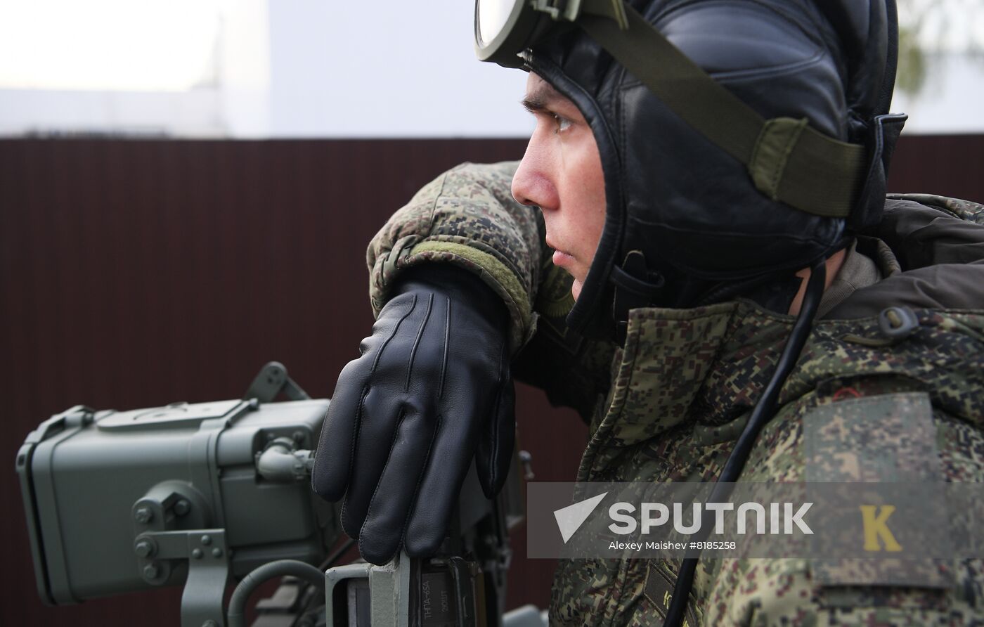 Russia WWII Victory Parade Rehearsal