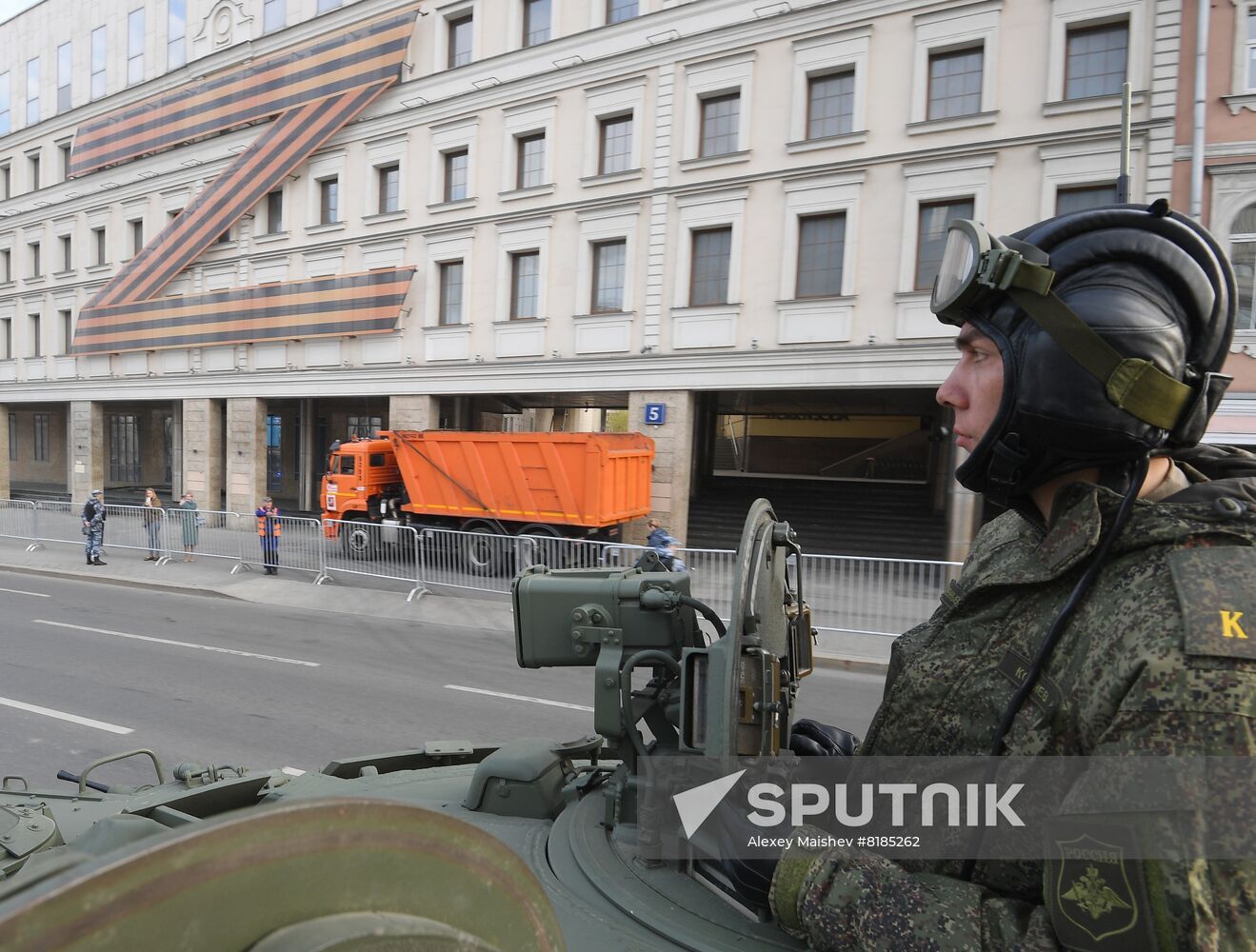 Russia WWII Victory Parade Rehearsal