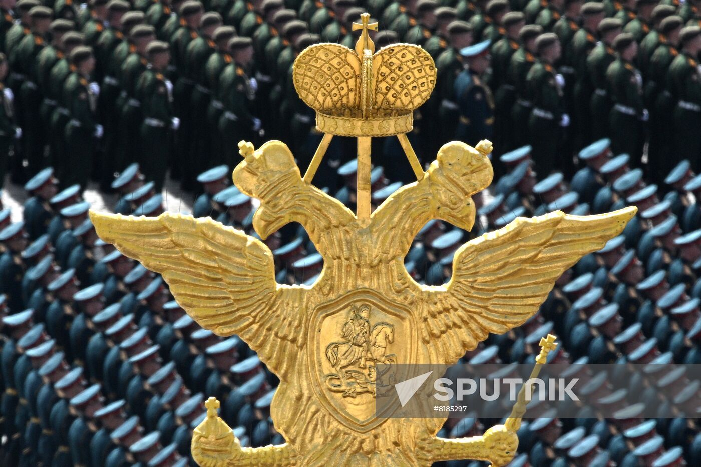 Russia WWII Victory Parade Rehearsal