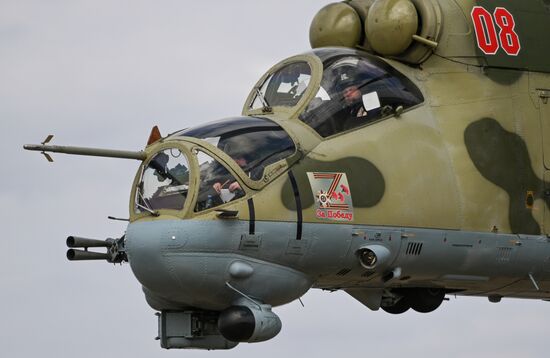 Russia WWII Victory Parade Rehearsal