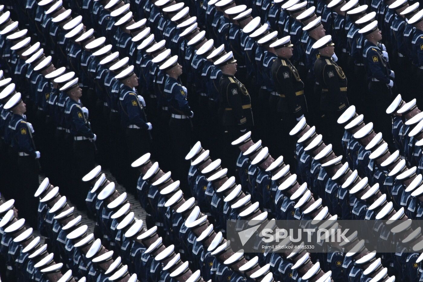 Russia WWII Victory Parade Rehearsal