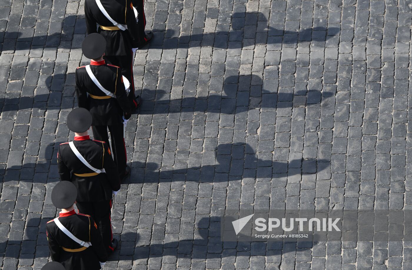 Russia WWII Victory Parade Rehearsal