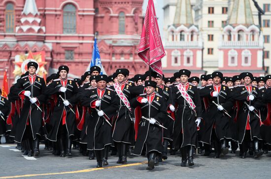 Russia WWII Victory Parade Rehearsal