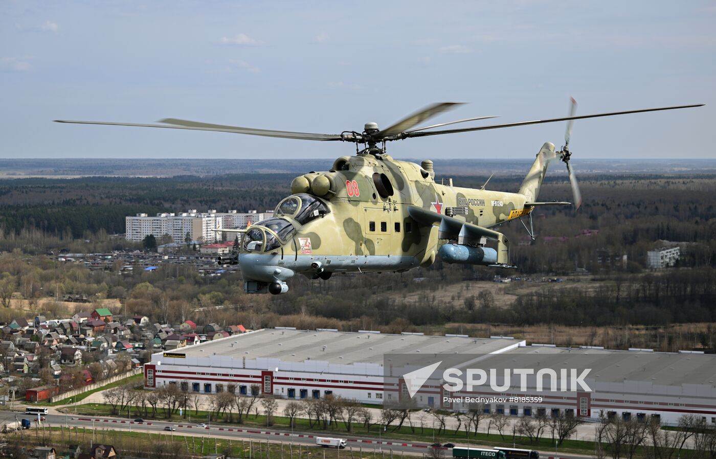 Russia WWII Victory Parade Rehearsal