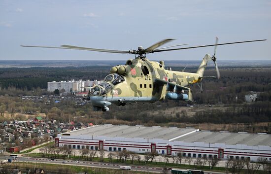 Russia WWII Victory Parade Rehearsal