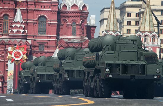Russia WWII Victory Parade Rehearsal