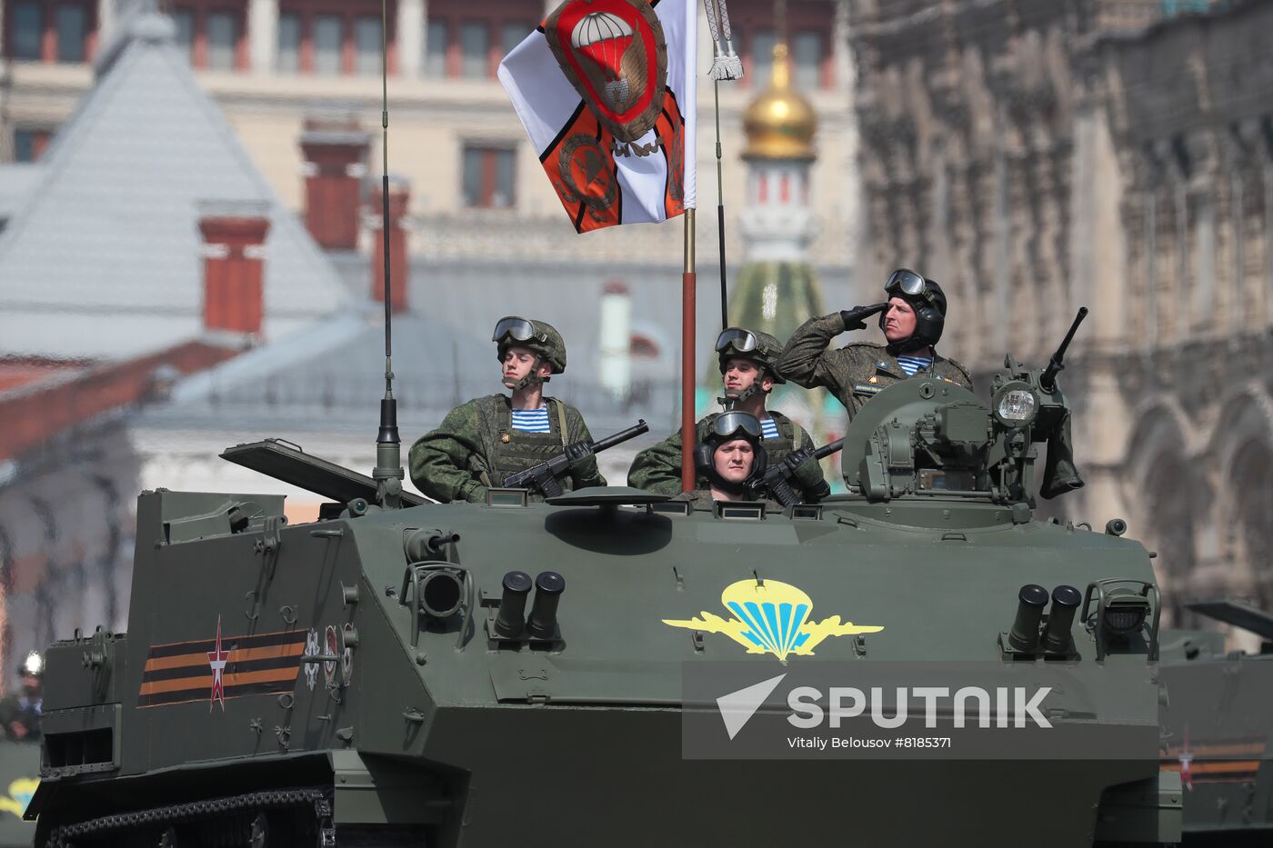 Russia WWII Victory Parade Rehearsal