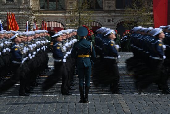 Russia WWII Victory Parade Rehearsal