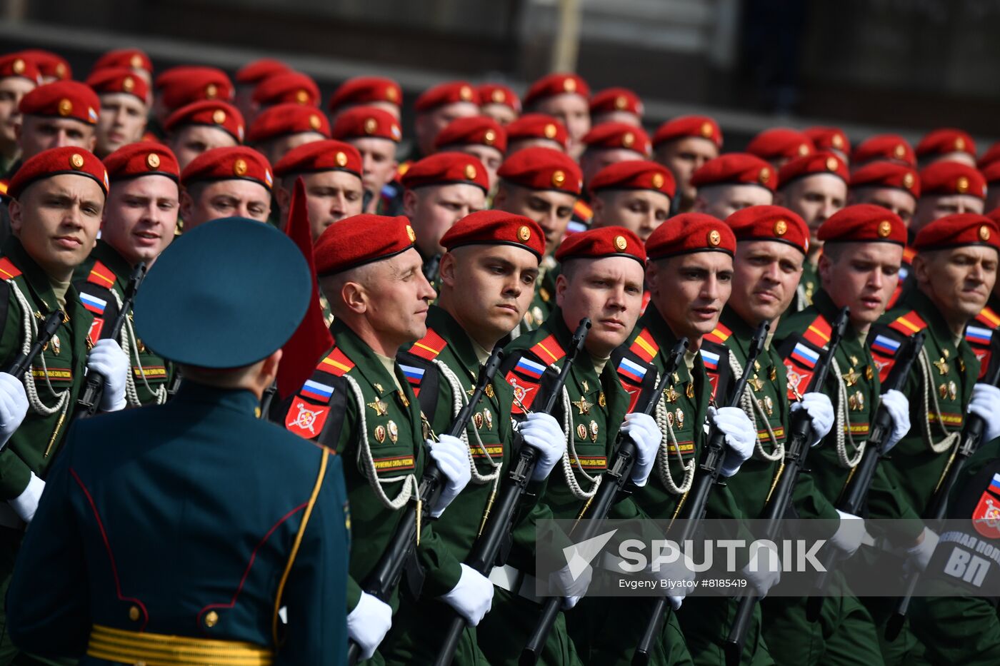 Russia WWII Victory Parade Rehearsal