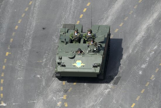 Russia WWII Victory Parade Rehearsal