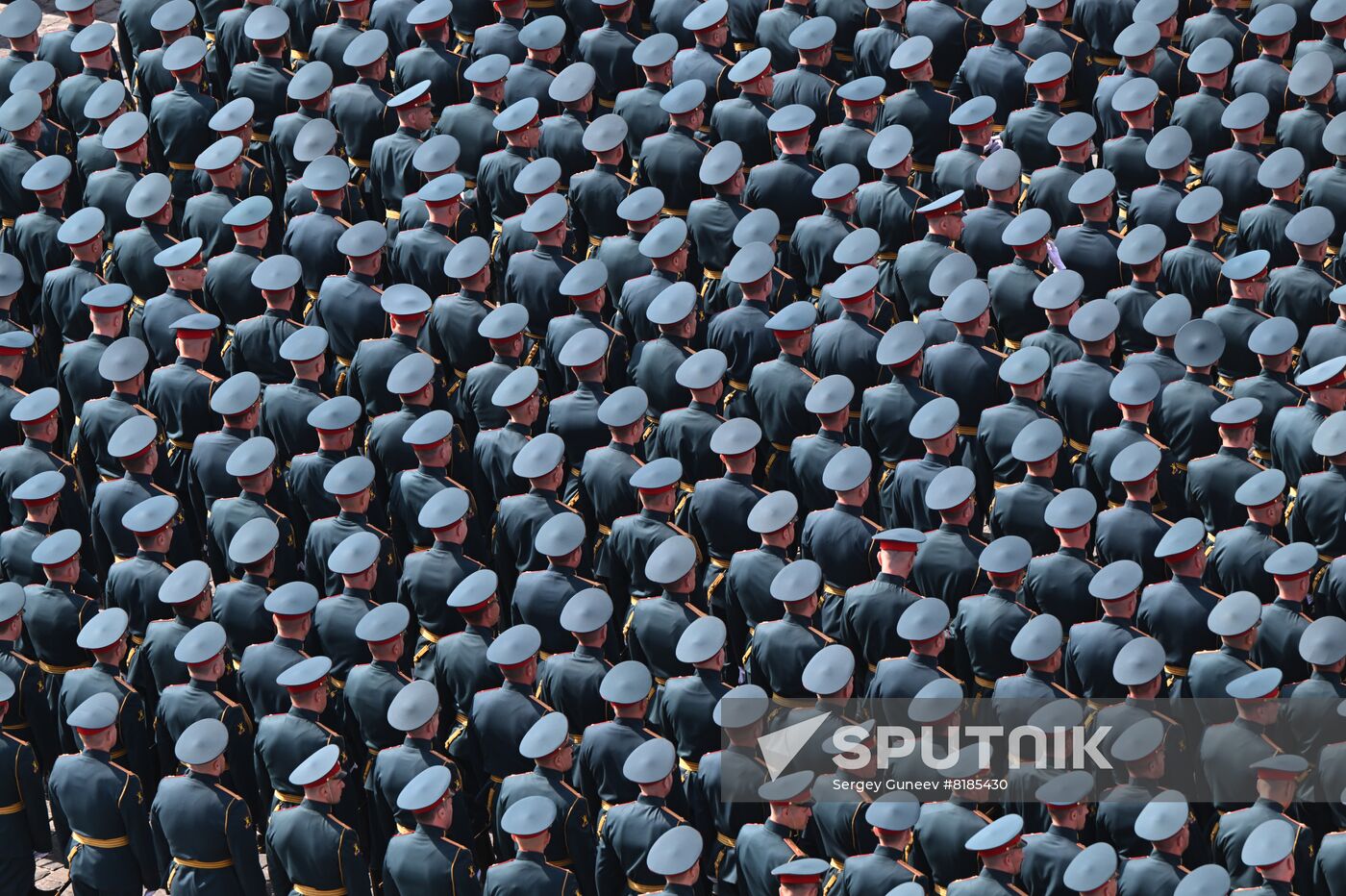 Russia WWII Victory Parade Rehearsal