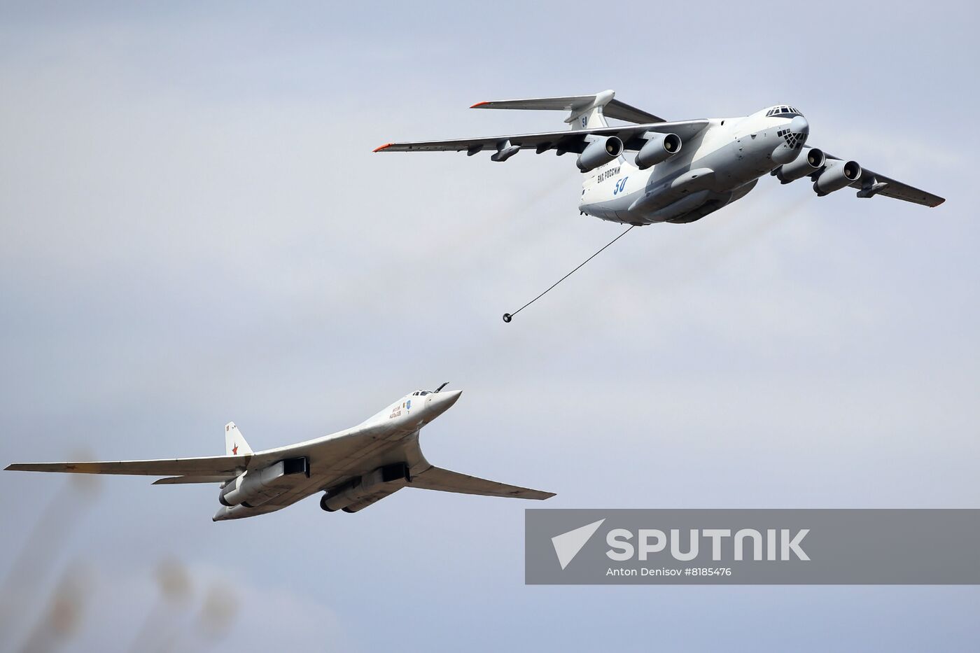 Russia WWII Victory Parade Rehearsal
