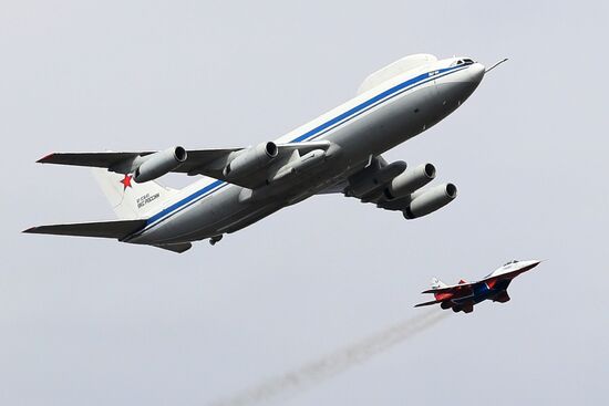 Russia WWII Victory Parade Rehearsal