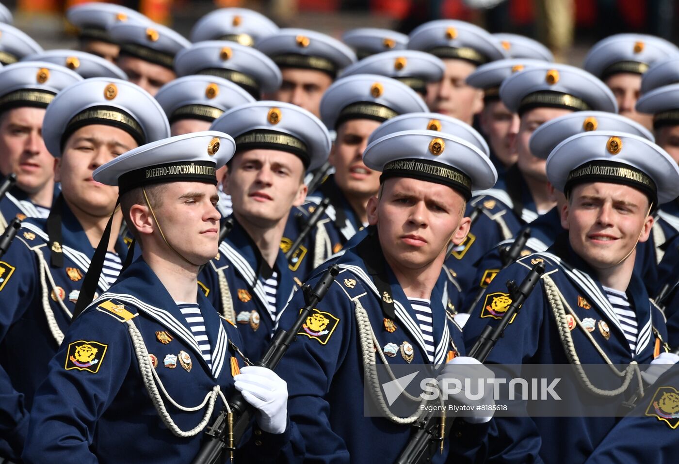 Russia WWII Victory Parade Rehearsal