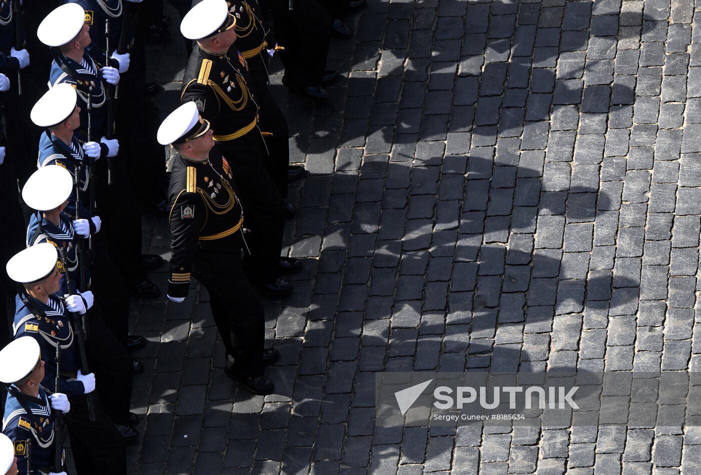 Russia WWII Victory Parade Rehearsal