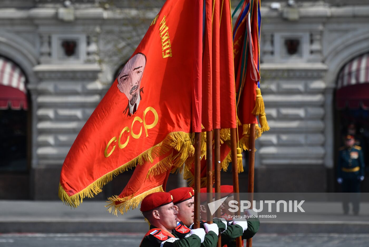 Russia WWII Victory Parade Rehearsal