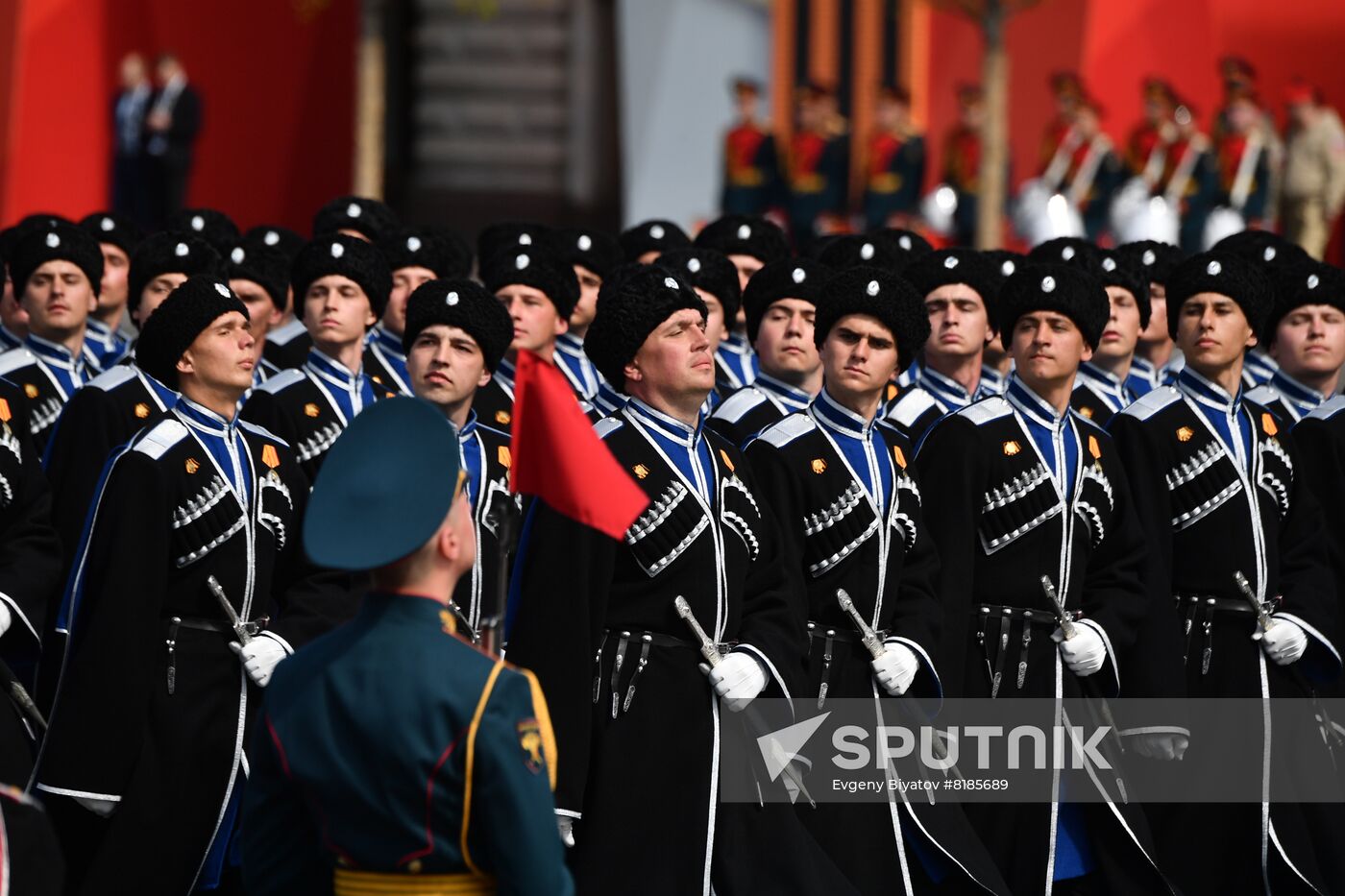 Russia WWII Victory Parade Rehearsal