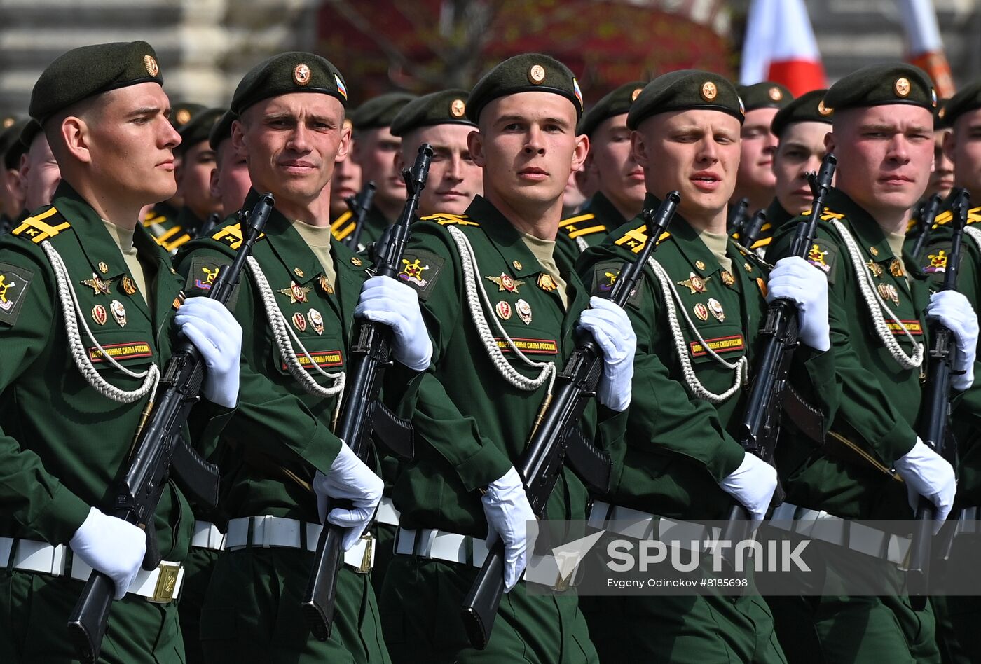 Russia WWII Victory Parade Rehearsal