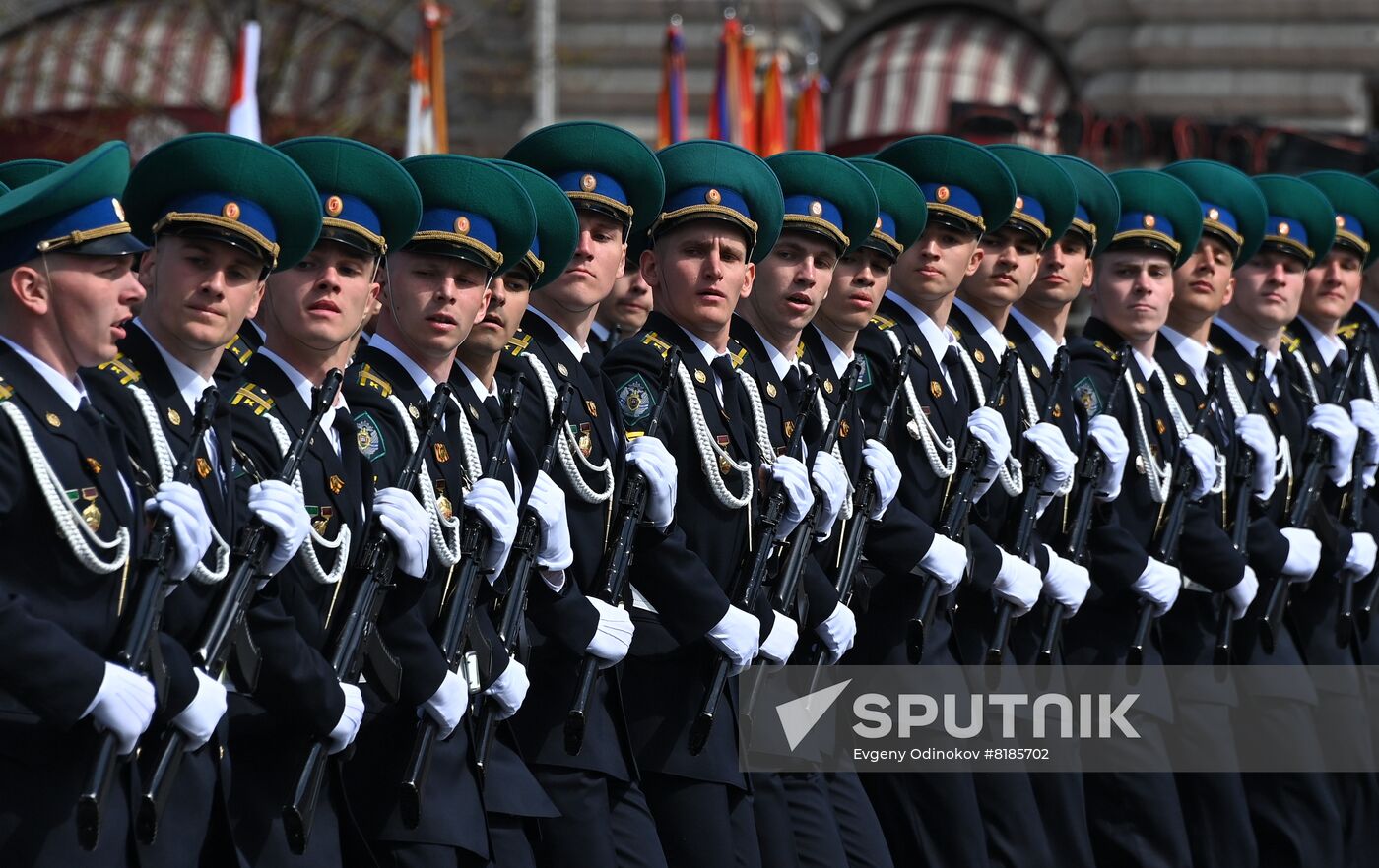 Russia WWII Victory Parade Rehearsal